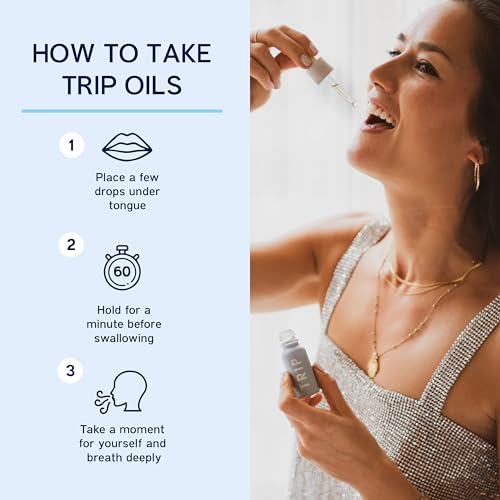 TRIP CBD Oil 1000mg, Wild Mint, No-THC, Blended with MCT Coconut Oil, 15 ml - Image 6