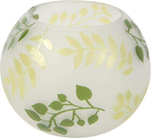 Pavilion Gift company 5 Round Votive Holder, Green