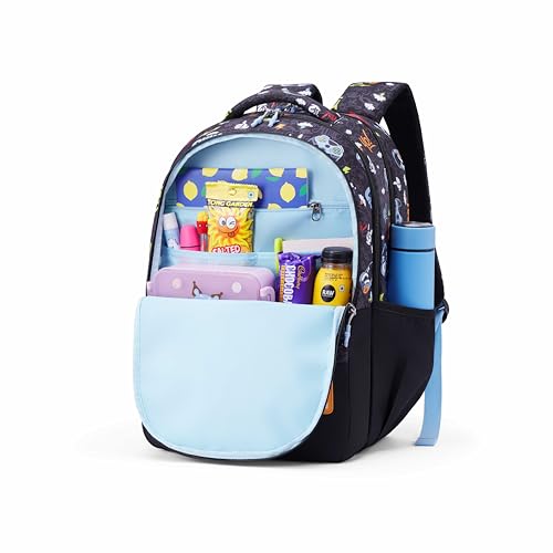 Image of American Tourister Drip | 33 Ltrs | 3 Compartments | Bottle Pocket | Ergonomic Padded Back Panel & Shoulder Straps | School Backpack for Boys & Girls | 1 Year International Warranty | Gamer Black