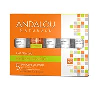 Andalou Naturals Brightening Get Started Kit, 5 pc