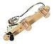 Fender Tele Telecaster Loaded 3 way Control Plate, Gold - CTS Pots CRL Switch