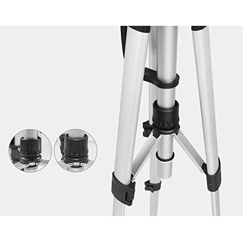 Soporte de proyector con trípode ajustable de aluminio y bandeja universal 3