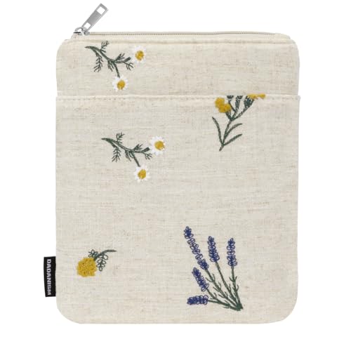 Dadanism 6 7 Pulgadas Funda Protectora con Margarita Bordada para Nuevo 6