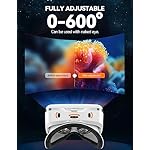 TECKNET VR Headset for Phone, Virtual Reality Headsets with HD 110°FOV Anti-Blue Light Lenses & Adjustable Gears, 3D VR Headset for Kids Compatible iPhone Samsung Android 4.7-7.2" - Image 3