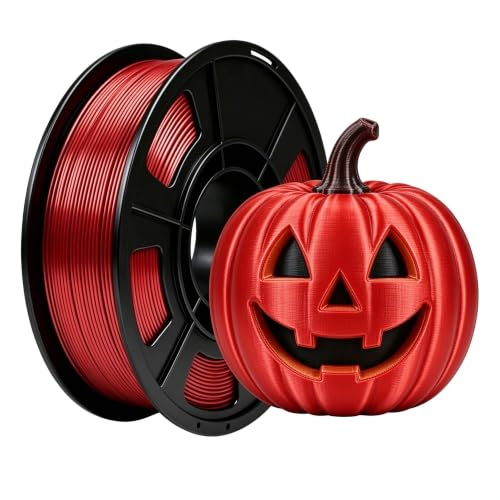 Silk PLA 3D Printer Filament 1.75mm Filajoy3D 3D Printing Filament 250g Dimensional Accuracy +/- 0.03mm for Most FDM 3D 