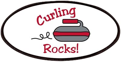 CafePress Curling Rocks Patches Patch, 4