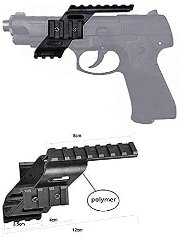 FIRECLUB 2020 Tactical Pistol Scope Sight Polymer Light Weight Mount with 7/8" Weaver & Picatinny for Glock