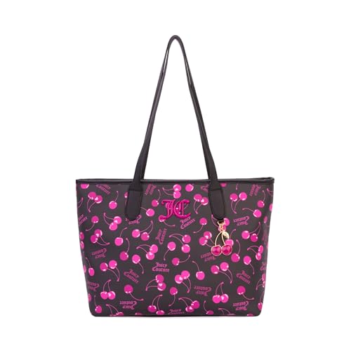 Juicy Couture Women's Cherry On Top Tote Bag, Stylish &