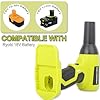 Cordless Air Blower for Ryobi 18V Battery，Cordless Duster with Infinitely Adjustable Speed，30 m/s, for Car Computer Dust Cleaner Jobsite Camping & Pool Toy(Battery not Included)