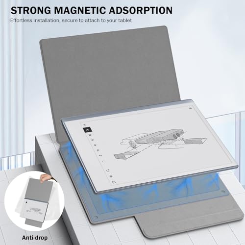 Image of MoKo Case for Remarkable 2 Tablet 10.3 inch with Pen Holder, Denim Gray
