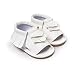 LIVEBOX Infant Baby Mocassins Premium Soft Sole Tassels Anti-Slip Summer Prewalker Toddler Sandals(L: 12~18 months,White)