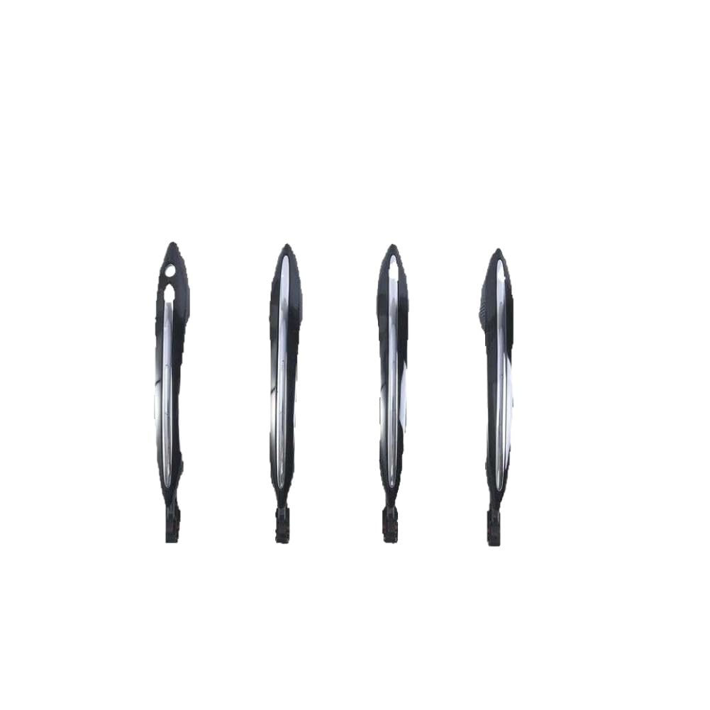 VsfAroYfs Exterior Door Handle Set 51217231931 51217231932 51217231933 51217231934 Compatible with BMW 5 6 7 Series 2007-2016