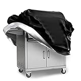 Grillabdeckung Wetterfest, Robuste Schutzhülle für Gasgrill, Grill Abdeckhaube, Staubdicht und UV-beständig, Reißfeste Grill Abdeckung, mit Aufbewahrungstasche, 145 x 61 x 117 cm (Oxford)