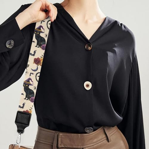 Image of Jeiento Wide Purse Strap Wide Shoulder Strap Adjustable Replacement Belt Soft Guitar Shoulder Straps for Women Girls Gifts