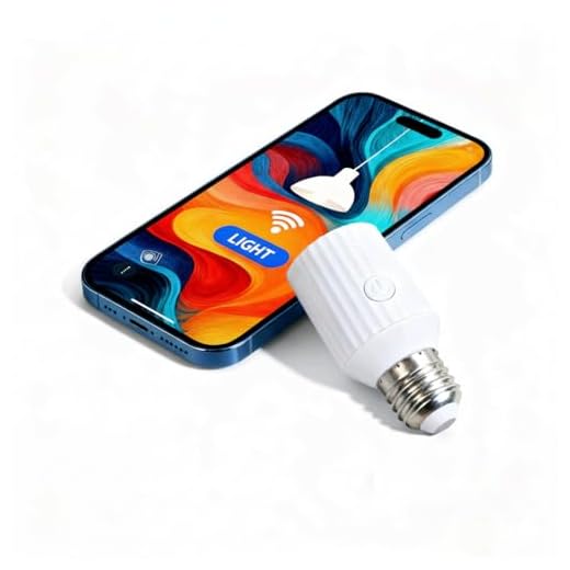 Smart Wi-Fi Bulb Socket Adapter