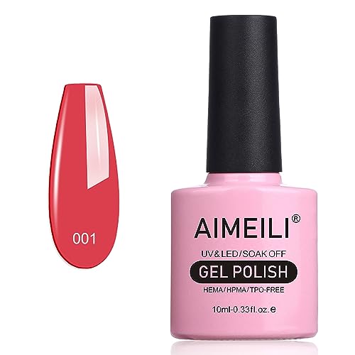 Esmalte en gel UV LED AIMEILI Tropix Tropical Punch 10ml
