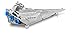Revell Star Wars SnapTite Build and Play Imperial Star Destroyer Model Building Kit (16