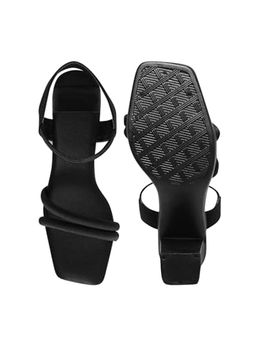 Image of TRYME Block Heels Perfect for Every Occasion, Elegant Ravishing Party Heel Sandals for Women & Girls