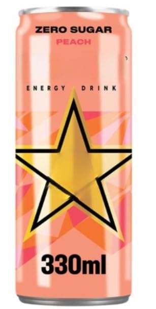 Energy Drink Peach Sugar Free 330ml (Pack of 24) "A symphony of flavors" For All Occasions