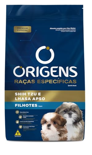 Alimento de Ração Específica para Filhotes de Shih Tzu e Lhasa Apso 1 kg