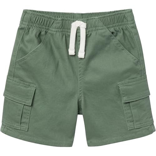 Gerber Toddler Boys' Cargo Shorts, Green, 18 Months
