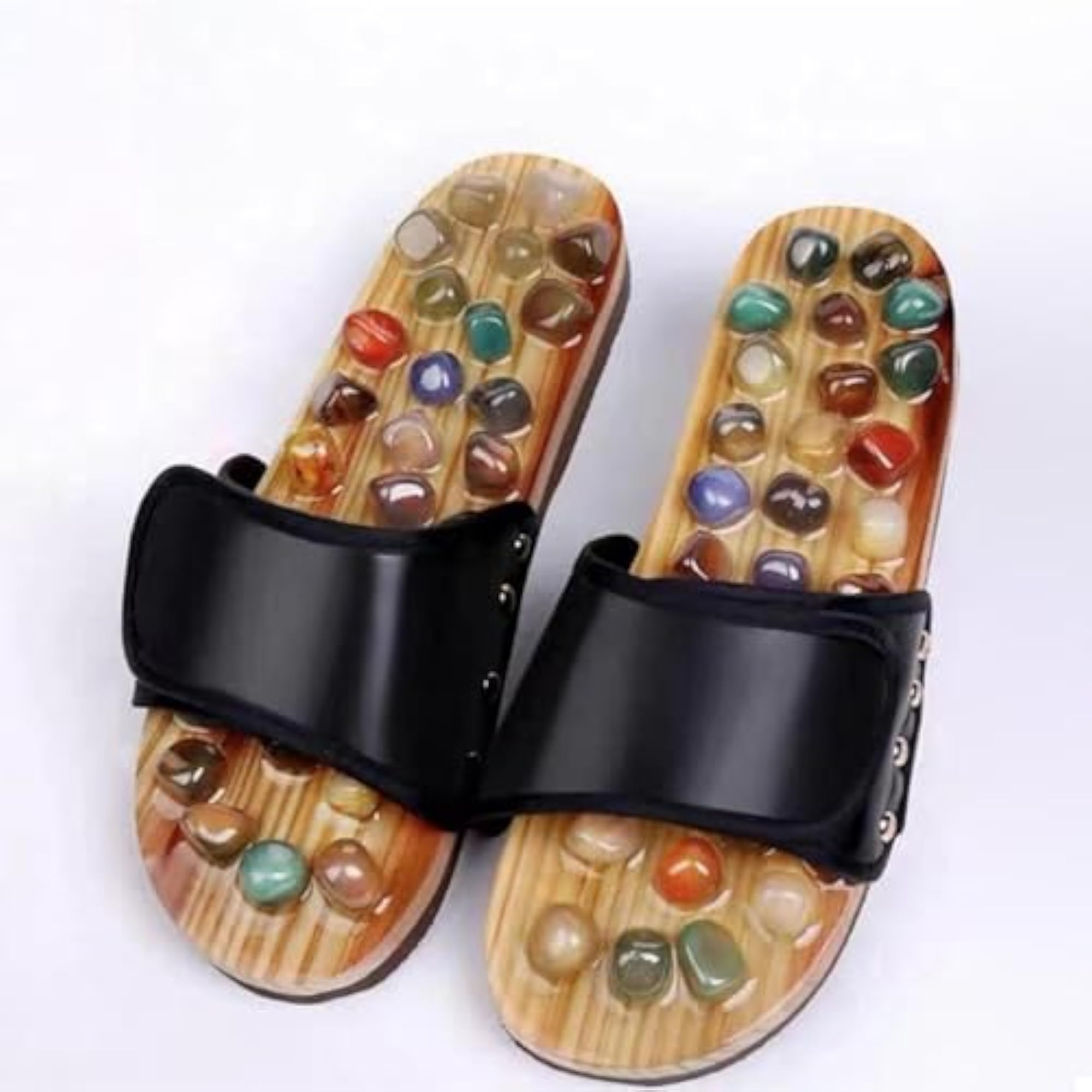 Acupressure Massage Slippers for Adults, Adjustable Comfort