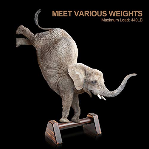 Image of Push-up Stand, 2 PCS Wood Pushup Bars Non-Slip Base Exercise Home Workout Equipment, 30CM Wooden Parallettes Handle Stands Grip for Men Strength Training, Planks Calisthenics
