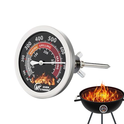 Food Temp Gauge With Nuts And Washers, Kitchen Tool For Indoor Cooking Baking Brewing | Oven...