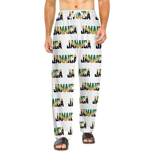 Pantalon de pyjama Jamaïque pour homme et femme coupe ample