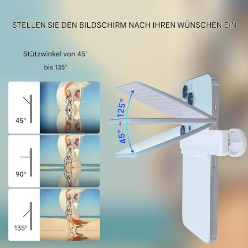 Objetivo Espejo para teléfono móvil – Lente Creativa Especial para fotografía artística, Accesorios ópticos de Alta definición | Kit de Fotos y vídeo para Smartphone - imagen 2