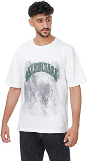 تيشرت اوفر سايز قطن للرجال من SHADOW'S OUTFIT 212