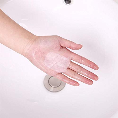 ubervia Convenient Washing Hand Wet Wipes Travel Paper Soap Scented Slice Sheets Foaming Box 3