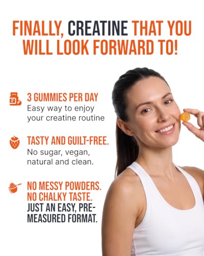 ECOWISE VITAMINS Creatine HCl Gummies