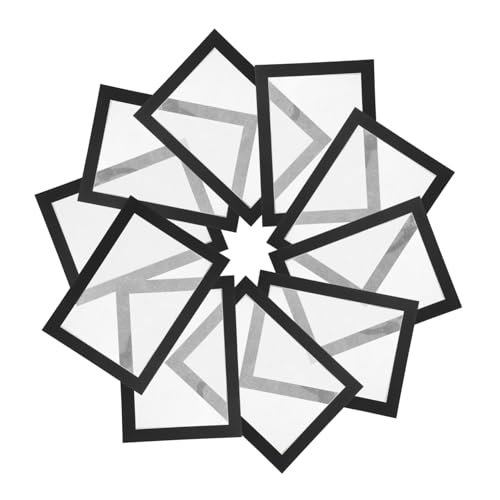 Alipis 12pcs Card Photo Frames for Kids Art Storage Frames Lightweight and Versatile for Children