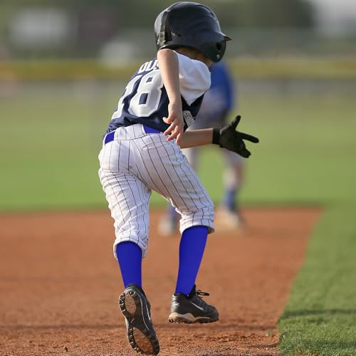 Image of Baseball Socks and Belt Combo for Youth Adult - Softball Socks and Belt for Boys and Girls