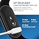 Xiaomi Smart Band 10-1,72 AMOLED-Display mit 1500 Nits, Schlaf- und Herzfrequenzmonitor, 5ATM Wasserdicht, 21 Tage Akkulaufzeit, 60 Hz Aktualisierungsfrequenz, 150+ Modi (Midnight Black)