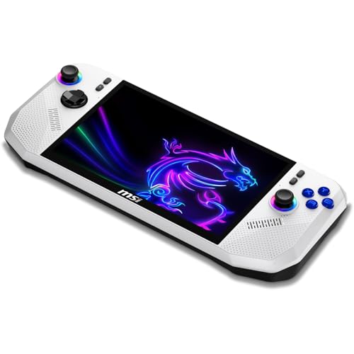 Image of [2026] MSI Claw A8 BZ2EM-070US (AMD Ryzen Z2 Extreme, 24GB RAM, 4TB NVMe SSD, 8 inch FHD+ 120Hz, Windows 11) Gaming Handheld - White