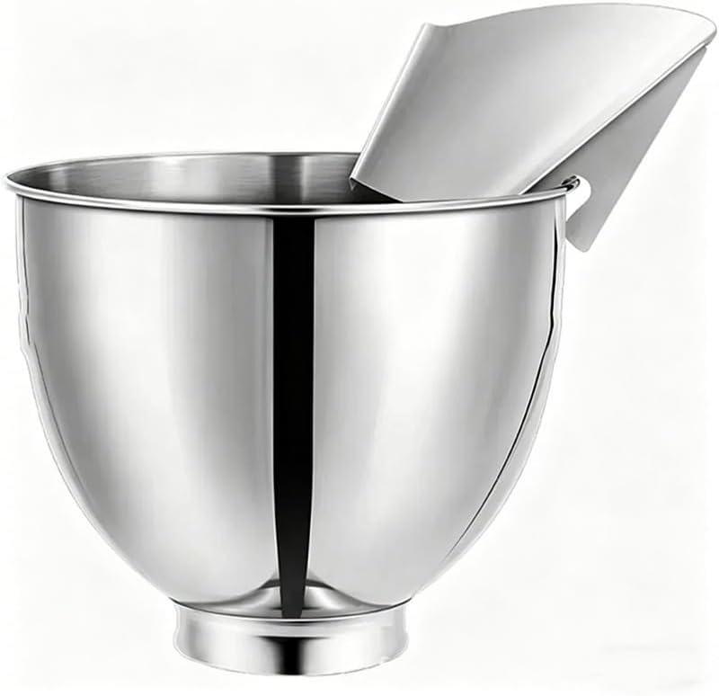 Pouring Chute Compatible with KitchenAid Stand Mixer & Bench Scraper