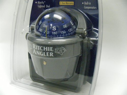 Brújula Ritchie RA-91 montaje con soporte gris miniatura 3