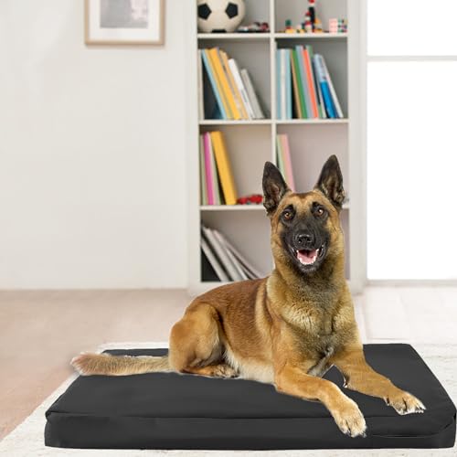 Nogsay Bezüge für Hundebetten,Ersatz Bezug für Hundebett,Wasserdicht Waschbar Abnehmbare Haustierbett Hundematte Hundematratze Bezug für Hundekissen mit Reißverschlüssen,Dog Bed Cover Only