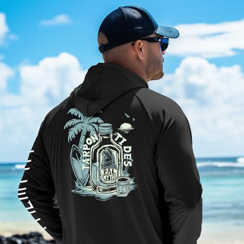 Image of Palmyth Fishing Shirts for Men Long Sleeve UPF 50+ Sun Protection Hoodie