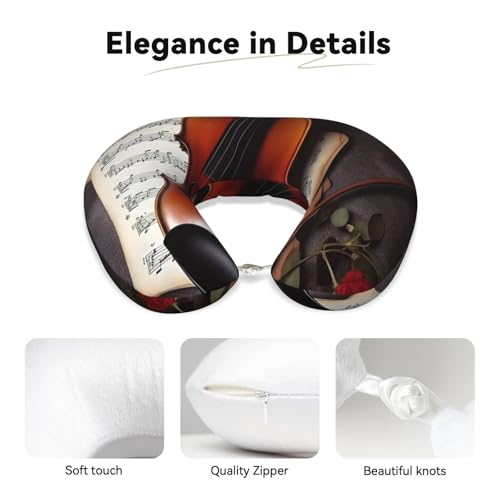 Almohada de espuma viscoelástica para viaje tamaño estándar miniatura 2