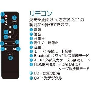 【vin Store】サウンドバー関連 Amazon.co.jp: X-BEAT サウンドバースピーカー 50W Bluetooth TV