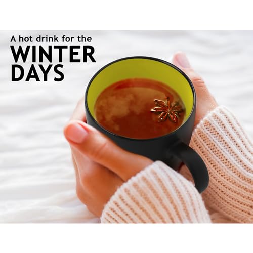 Set de 6 Mugs de Piedra Para Café 12 Onzas Le Papillon miniatura 5