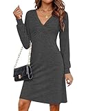 robe h&m grise TISSU : Cette Robe Femme Manches Longues est fabriquée dans un mélange de polyester, de rayonne et d'élasthanne de haute qualité, doux et extensible au toucher. Le tissu se drape magnifiquement, ce qui en fait le choix idéal pour une robe mi-longue décontractée qui allie confort et style