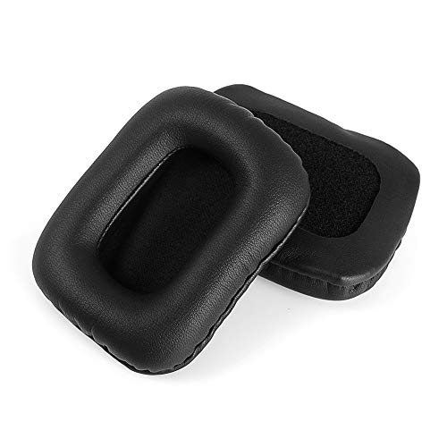Almohadillas de espuma de repuesto para auriculares YDYBZB modelo Z5 compatibles con Ghostek SoDrop 2, cuero sintético negro miniatura 5