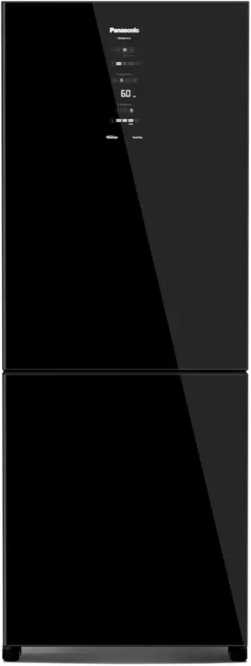 Geladeira Panasonic BB65 Black Glass Inverse Frost Free 450L Inverter A+++ - NR-BB65GVFB 127v