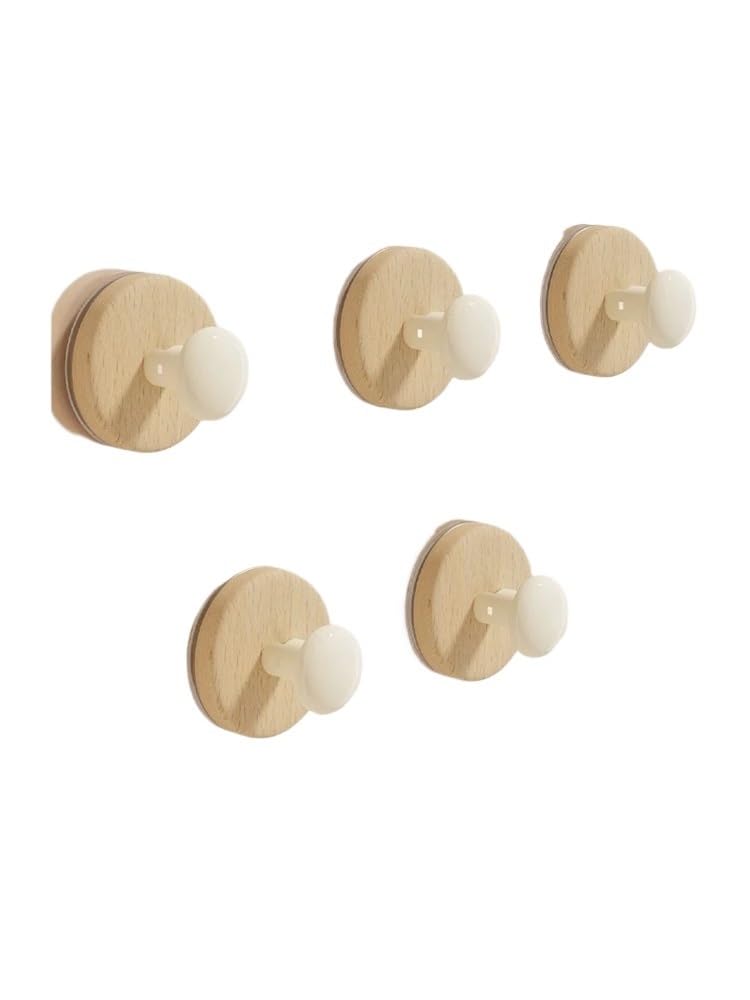 Hgniang No Need to Drill Suction Cup Door Rear Hook Strong Load-Bearing, Kitchen Bathroom Adhesive
