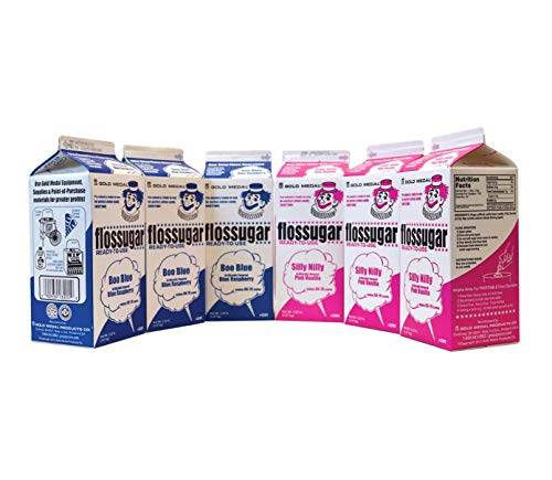 Boo Blue/Silly Nilly Cotton Candy Flossugar Combo Pack