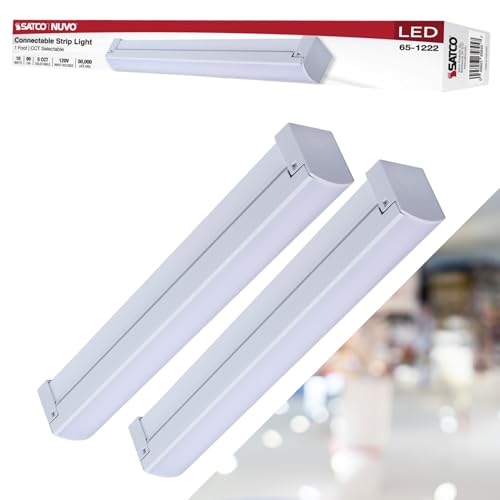 Tira de LED conectable Satco 10W 1 pie 2 unidades miniatura 1